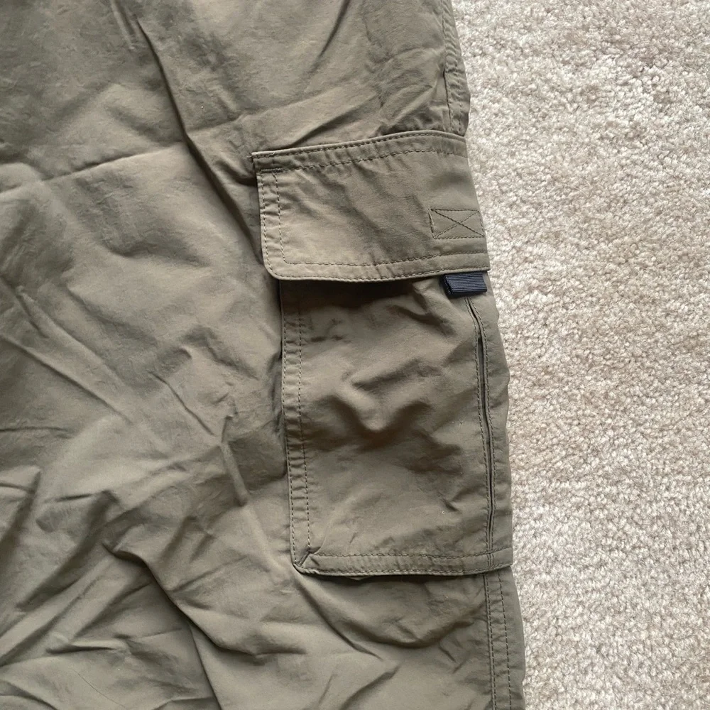 Eastern Mountain Sports Hiking Pants Mens 40x32 Khaki‎ Cargo Utility Belted